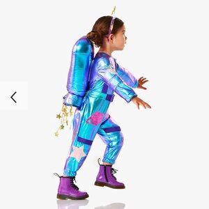 Pottery Barn Kids purple Astronaut costume